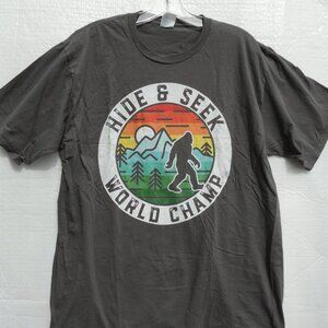 2 for $15 Men's XL Hide & Seek World Champ T-Shirt Bigfoot Sasquatch
